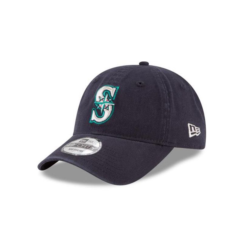 MLB Seattle Mariners Core Fit 49Forty Fitted (YIQ8426) - Blue New Era Caps